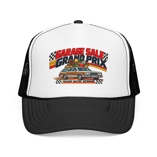 Garage Sale Grand Prix Trucker Hat | Vintage Station Wagon Cap