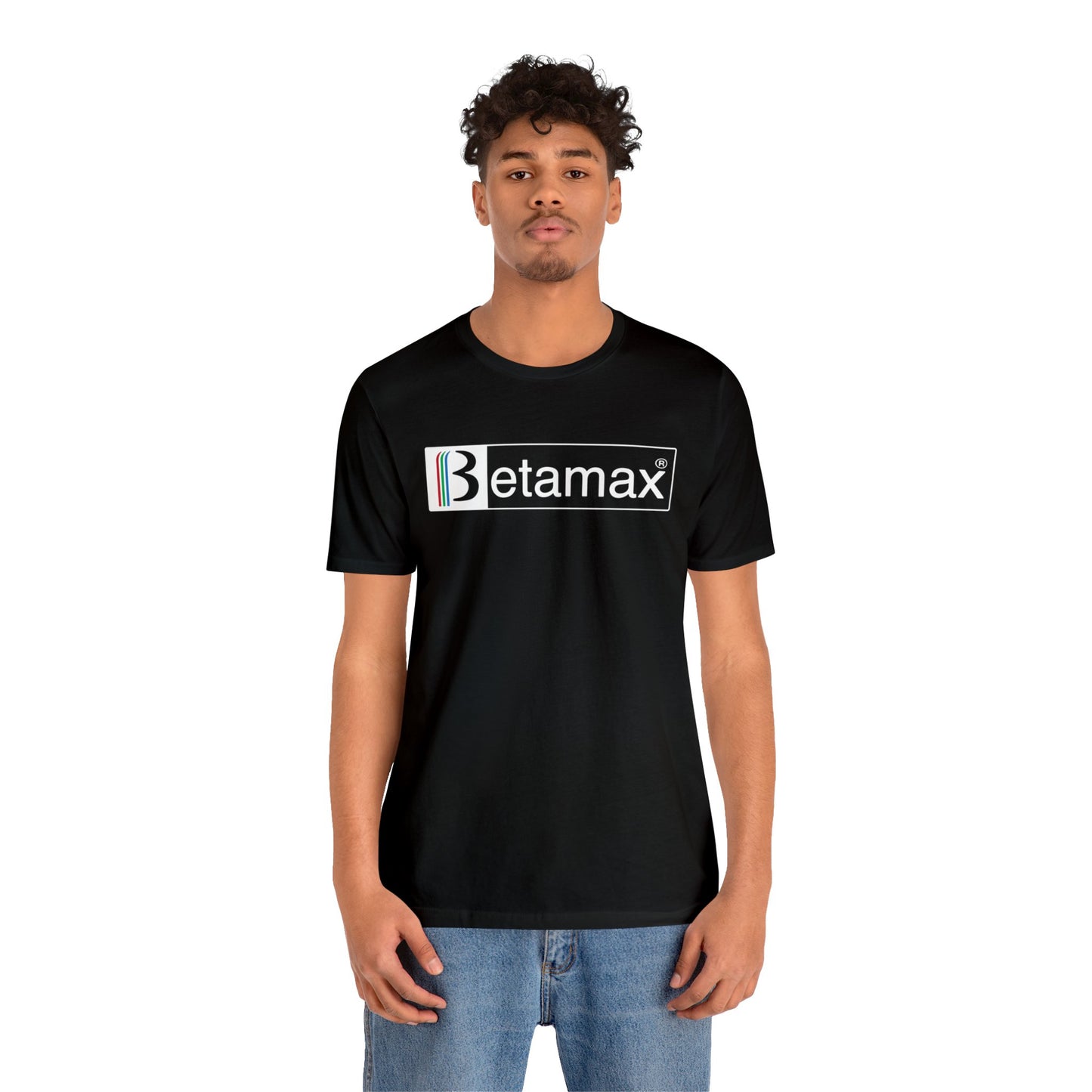 Betamax Logo T-Shirt - Retro Vintage Nostalgia Classic Old School - Unisex Short Sleeve Tee