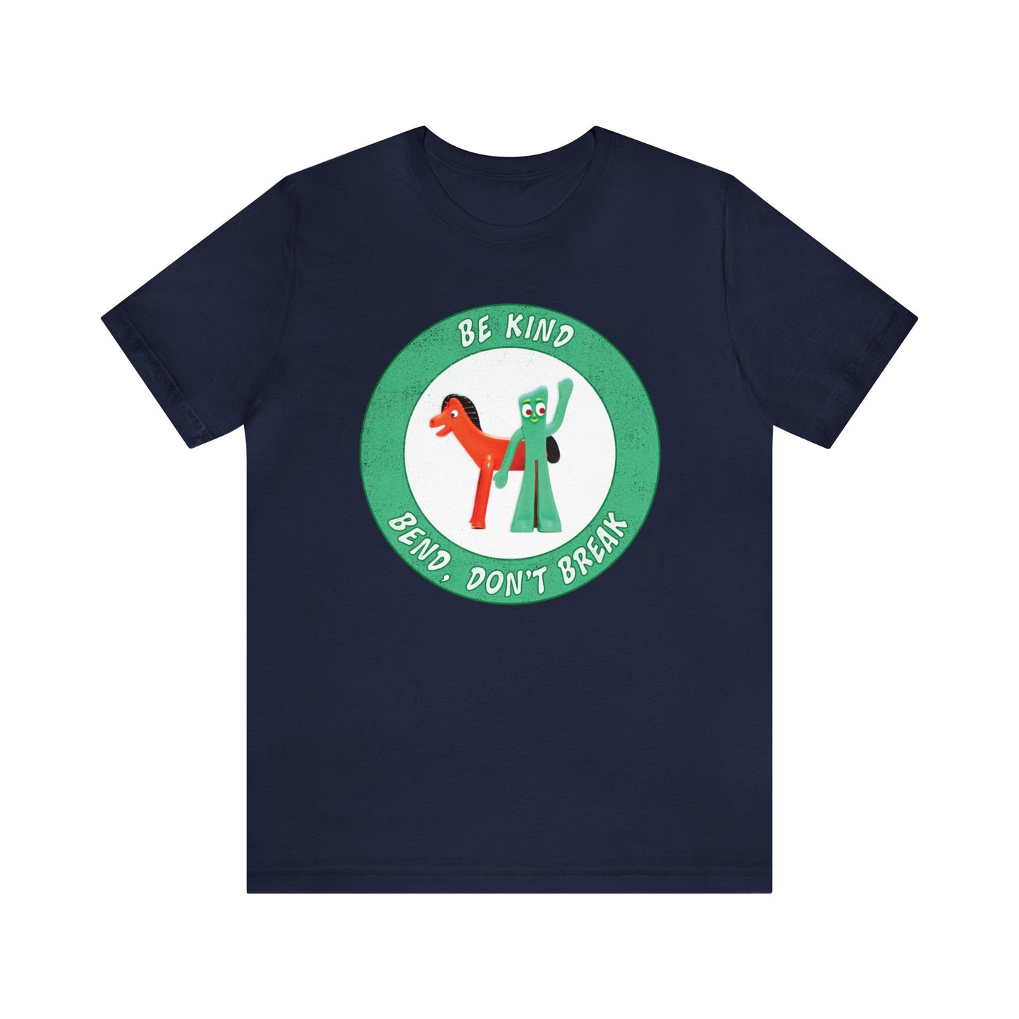 Gumby TShirt - Vintage T-Shirt - Retro Nostalgic Classic Unisex Short Sleeve Tee