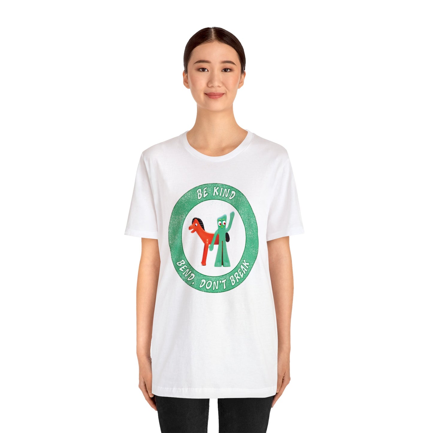 Gumby TShirt - Vintage T-Shirt - Retro Nostalgic Classic Unisex Short Sleeve Tee