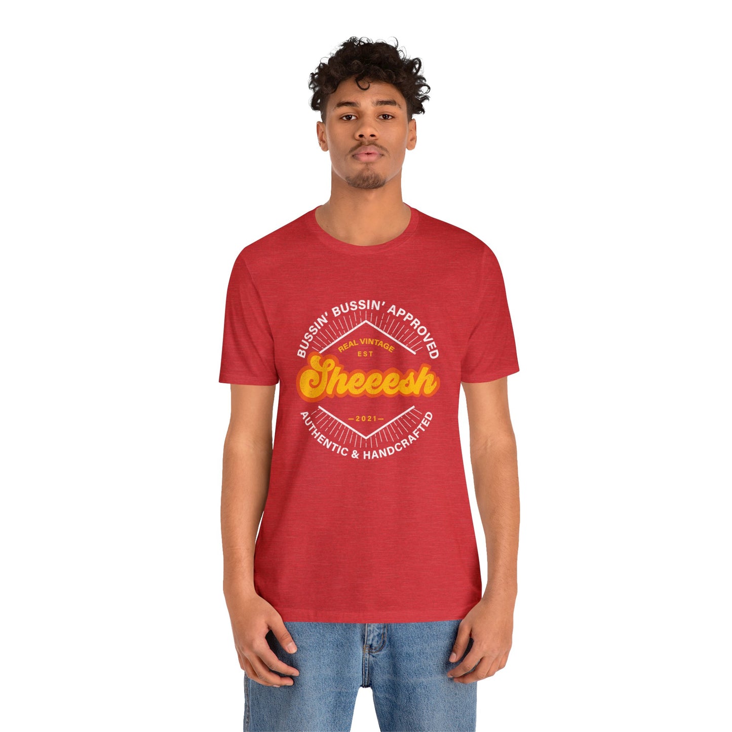 Sheeesh Shirt - Vintage Meme T-Shirt - Unisex Short Sleeve Tee