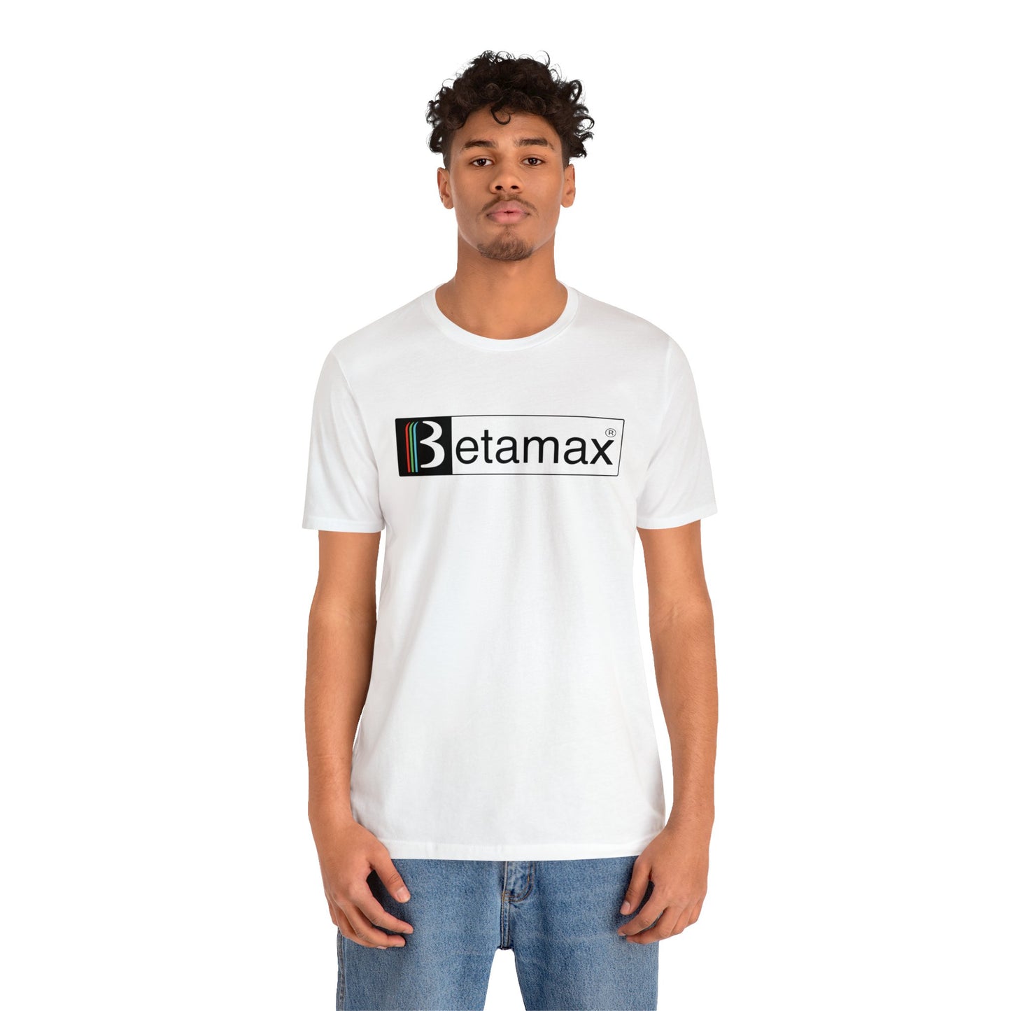 Betamax Logo T-Shirt - Retro Vintage Nostalgia Classic Old School - Unisex Short Sleeve Tee