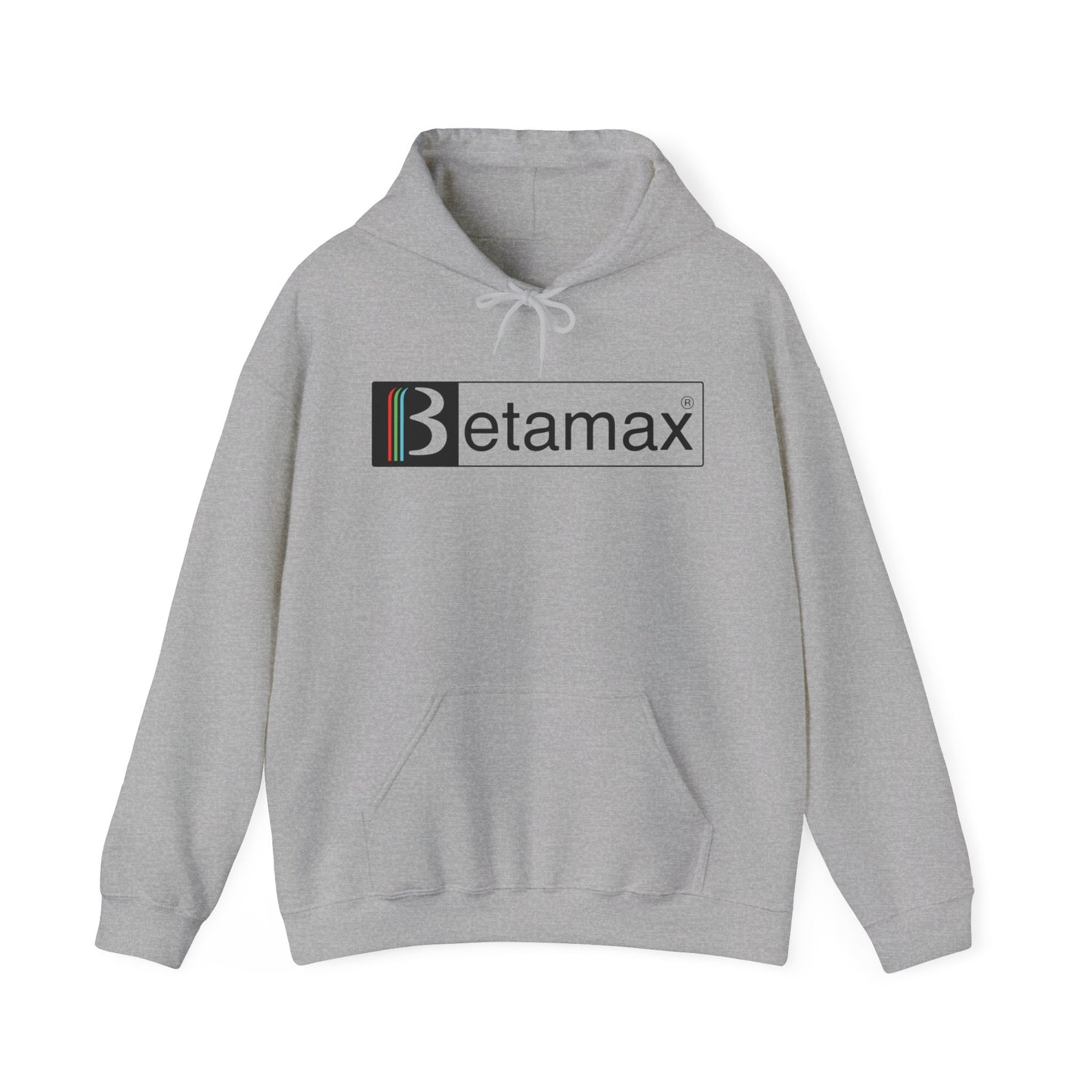 Betamax Logo Hoodie - Vintage, Retro, Old School, Classic 80's Unisex Heavy Blend Hooded Sweatshirt