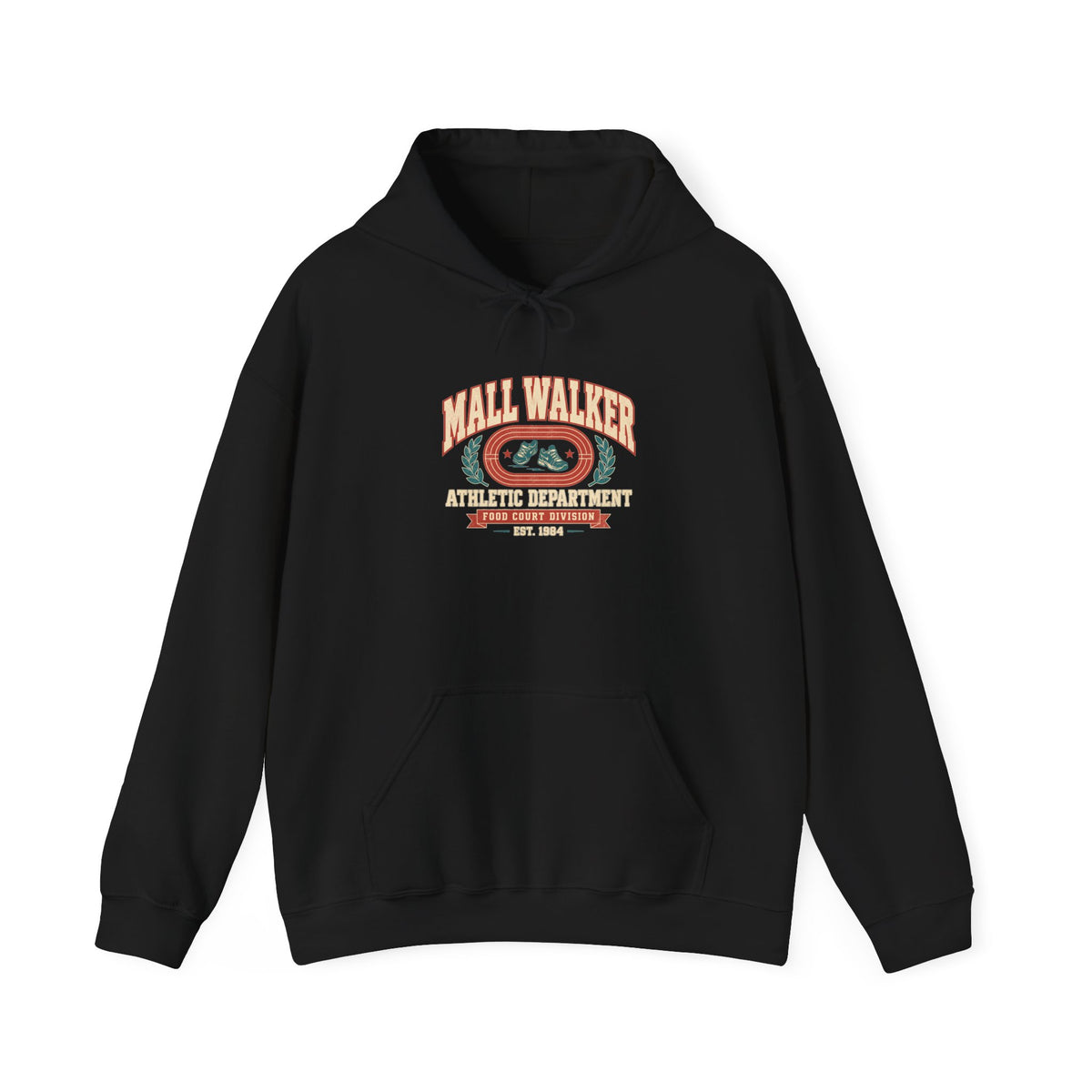 Mall Walker Athletic Department Crest Hoodie — EST. 1984