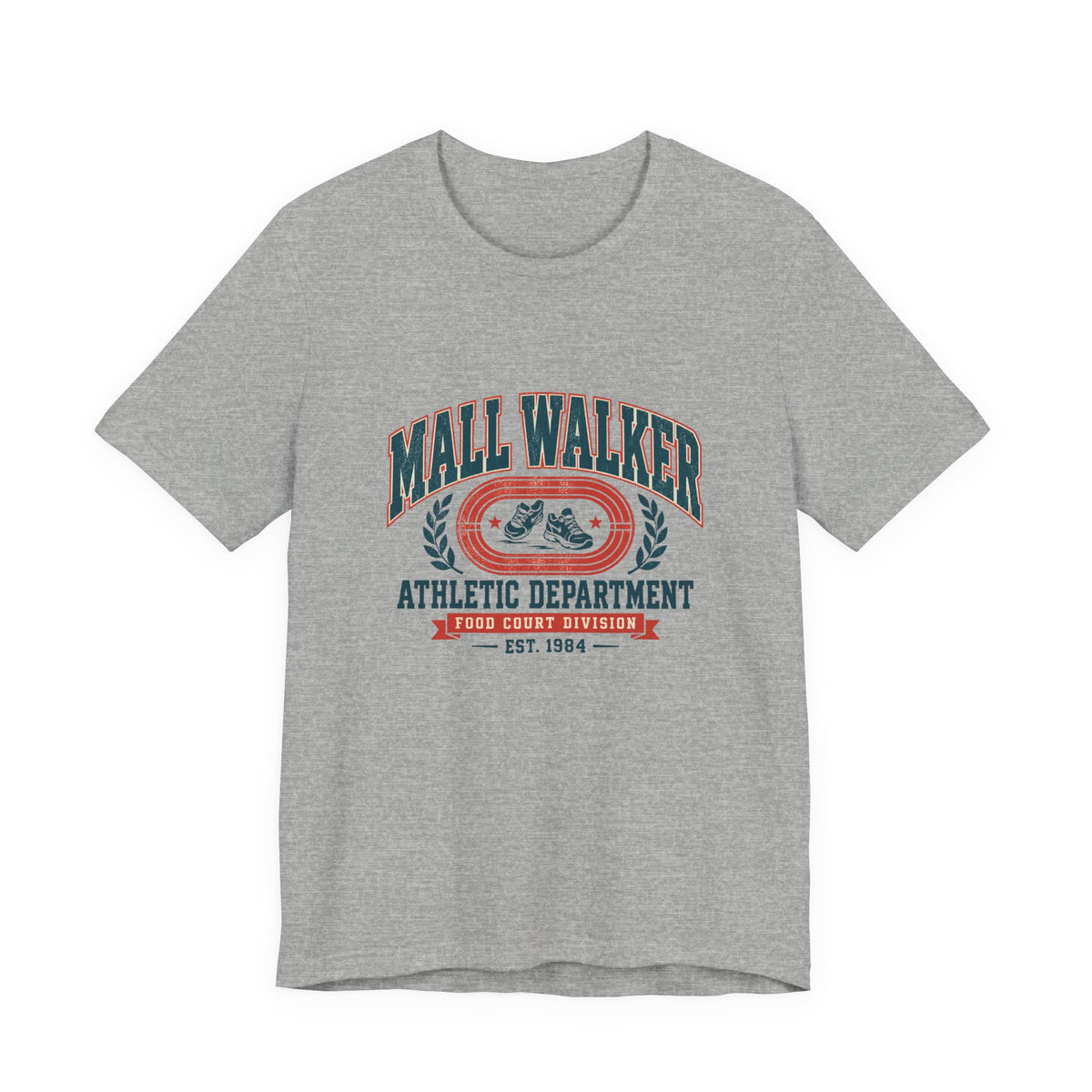 Mall Walker Athletic Department Crest T-Shirt — EST. 1984