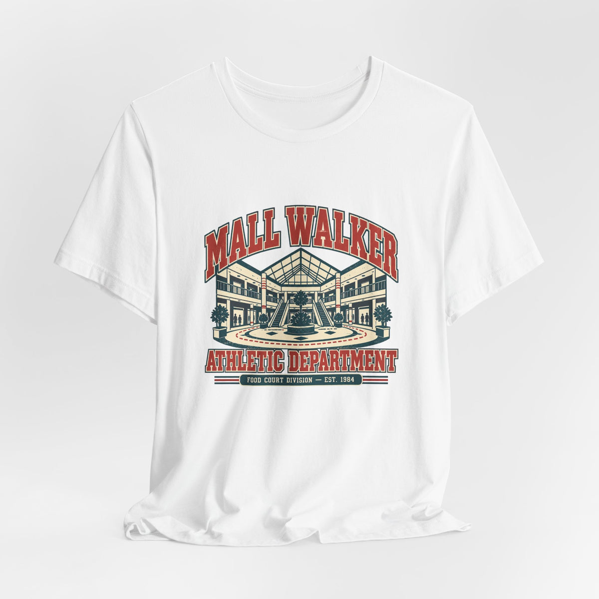 Mall Walker Retro Mall Atrium T-Shirt — EST. 1984