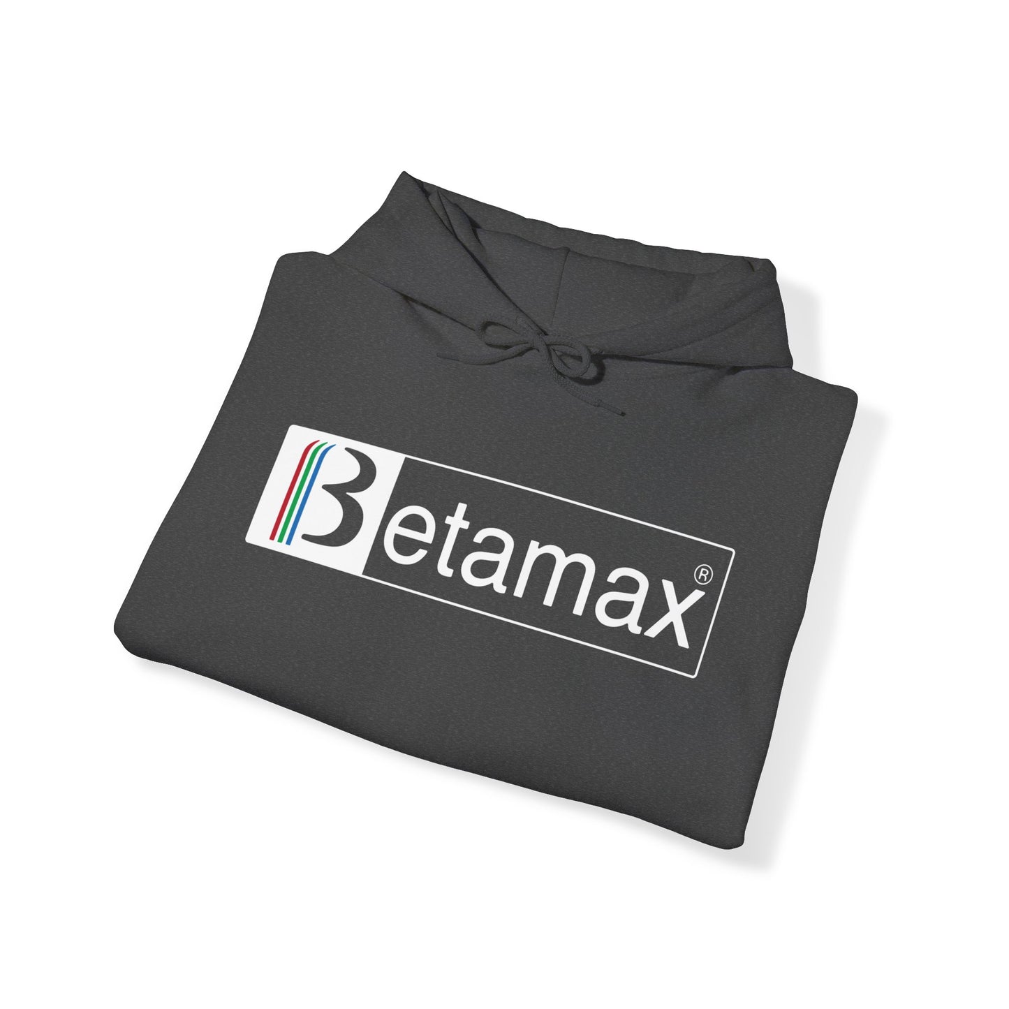 Betamax Logo Hoodie - Vintage, Retro, Old School, Classic 80's Unisex Heavy Blend Hooded Sweatshirt