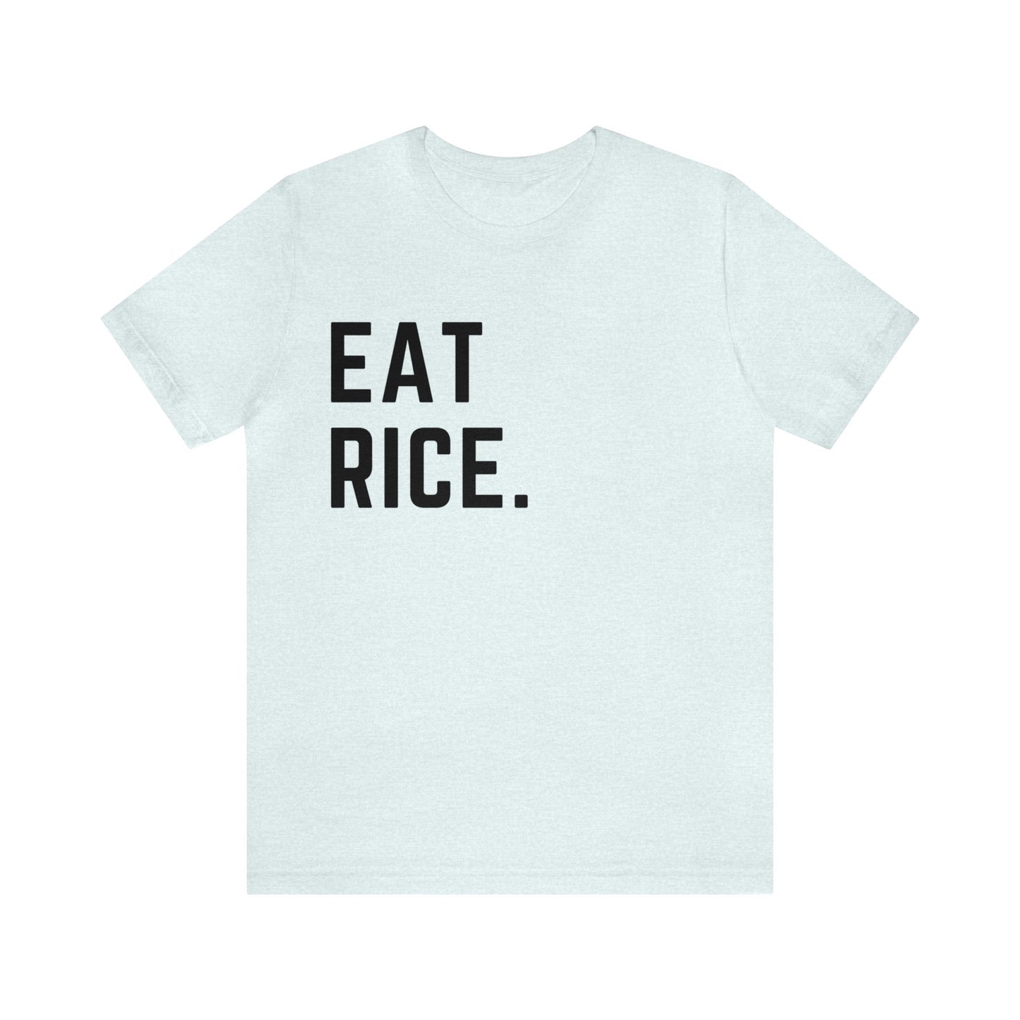 Eat Rice Meme Shirt - Vintage Retro Classic Nostalgic Japanese T-Shirt - Unisex Short Sleeve Tee