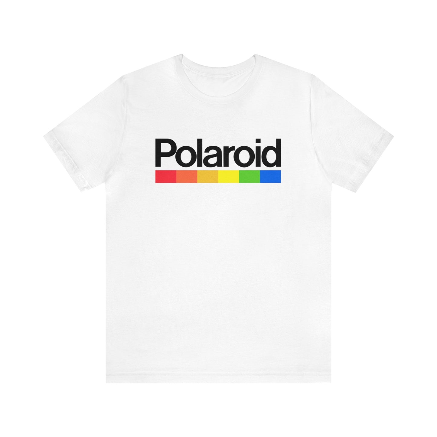 Polaroid Logo Retro Sunset T-Shirt - Vintage Retro Classic Nostalgic T-Shirt - Unisex Short Sleeve Tee