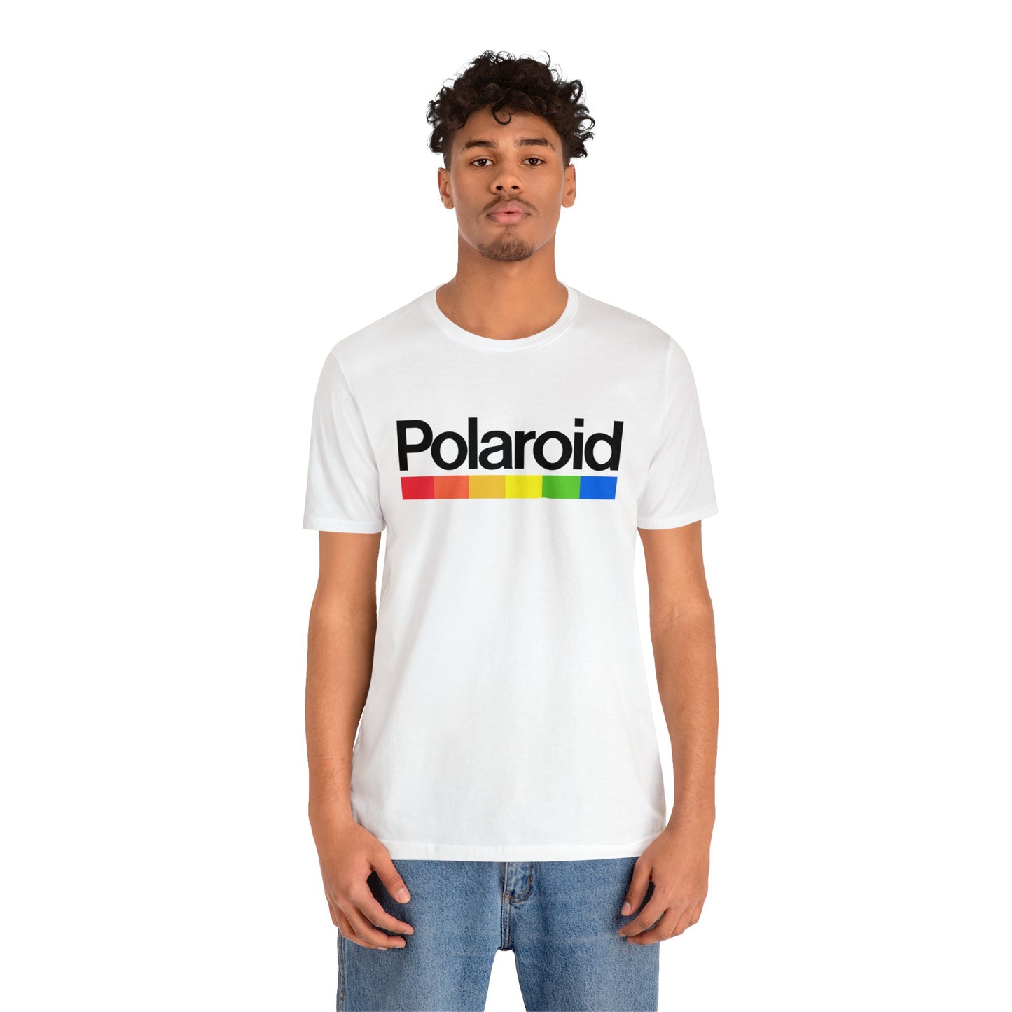 Polaroid Logo Retro Sunset T-Shirt - Vintage Retro Classic Nostalgic T-Shirt - Unisex Short Sleeve Tee